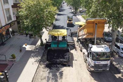 Kahramanmaraş’ta yollar asfaltlanıyor