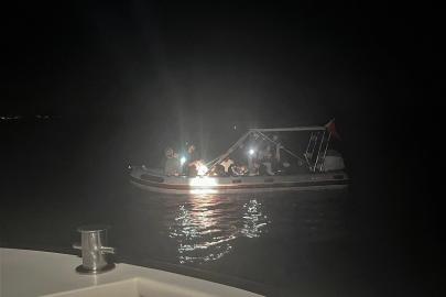Karaburun açıklarında 17 göçmen kurtarıldı