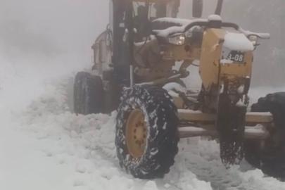 Kartepe’de bahar ayında kar ve buzlanma mesaisi