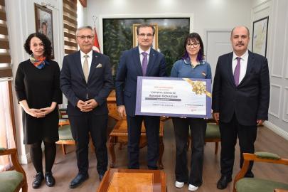 Kaymakam Güldoğan Türkiye Şampiyonunu ağırladı