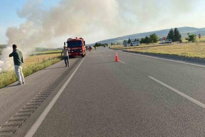 Kilis’te otomobil devrildi: 4’ü çocuk 7 yaralı
