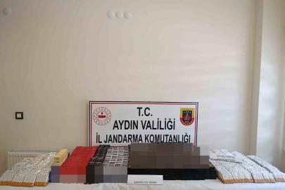 Koçarlı’da kaçak sigara operasyonu