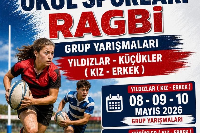 Köşk’te okul sporları ragbi grup yarışmaları yapılacak
