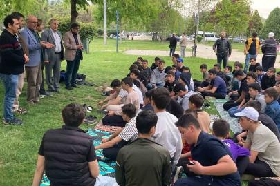 Kur’an kursu öğrencilerinden eğitime piknik molası