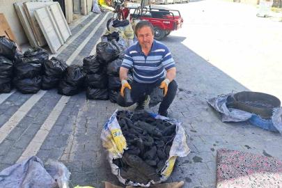 Kurban Bayramı yaklaştı, Hisarcık’ta mangal kömürü satışları arttı