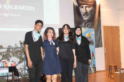 Lise öğrencileri "Filistin’in gözyaşları"nı sahneye taşıdı