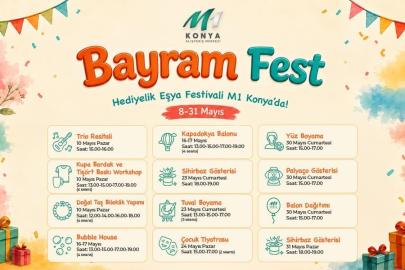 M1 Konya’da "Bayram Fest" başladı