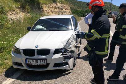 Mardin’de otomobiller çarpıştı: 5 yaralı