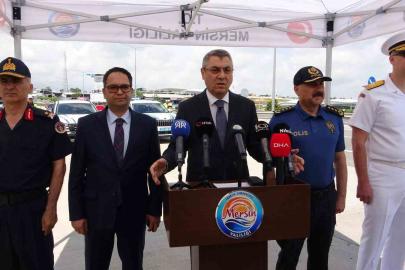 Mersin’de bayramda günlük 700 araç, 11 dron ve 3 bin 507 personel görev yapacak