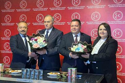 MHP Grup Başkanvekili Akçay, Demirci’de temaslarda bulundu