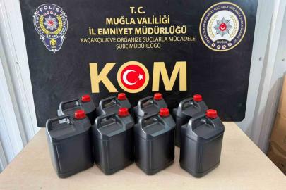 Muğla’da bayram tatili öncesi sahte alkol operasyonu