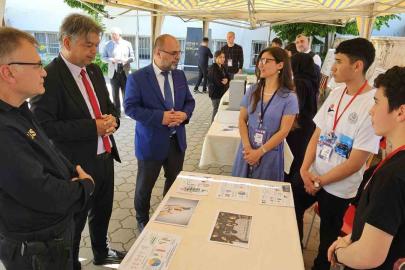 Nazilli’de İmam Hatip Lisesi bilim fuarı düzenledi