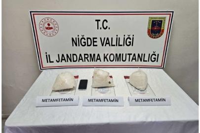Niğde’de 3 kilo uyuşturucu ele geçirildi