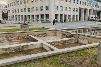 Nilüfer’de atıl süs havuzları kent bahçesine dönüşüyor