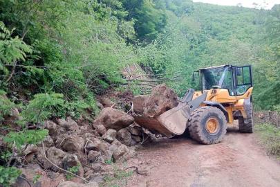 Ordu’da 24 saatte 214 heyelan meydana geldi
