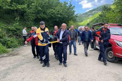 Ordu’da şelale göletine giren çocuk boğuldu
