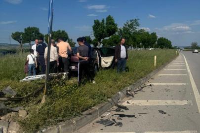 Osmaneli Belediye Başkanı trafik kazasında yaralandı