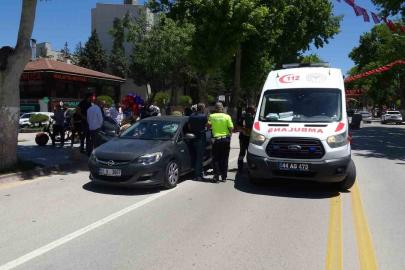 Otomobilin çarptığı yaya ağır yaralandı