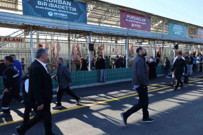 Pursaklar’da Kurban Bayramı hizmetine tam not