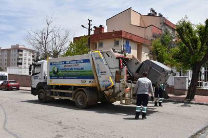 Şahinbey temizlik ekipleri bayram boyunca görevdeydi