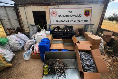 Sahte alkol üretim deposuna operasyon: 1 gözaltı