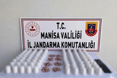 Salihli’de 5 bin 238 adet uyuşturucu hap ele geçirildi