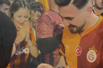 Şampiyonluk kutlamalarında evlilik teklifi sürprizi