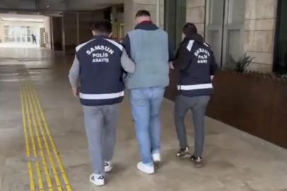 Samsun’da 17 yıl hapis cezalı firari yakalandı