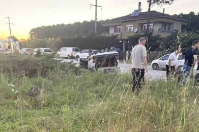 Samsun’da otomobil takla attı: 6 yaralı