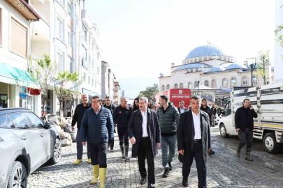 Samsun’da sel bölgesinde inceleme