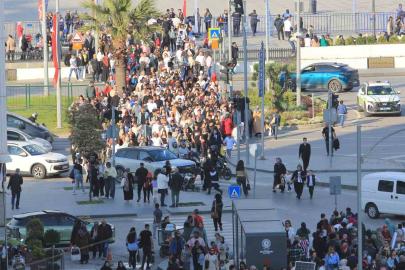 Samsun’da uçak gösterisi yoğunluğu