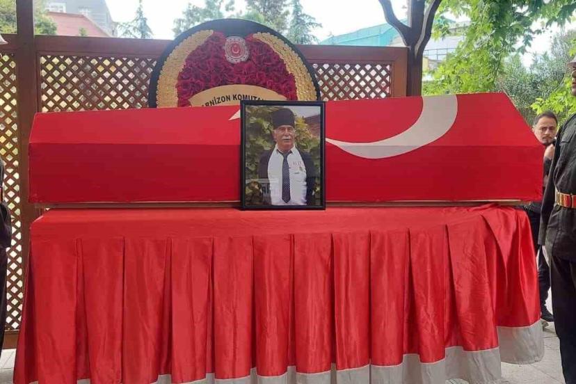 Samsunlu Kıbrıs gazisi son yolculuğuna uğurlandı