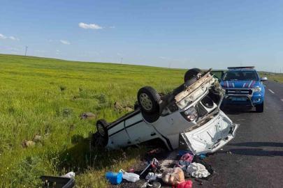 Şanlıurfa’da otomobil takla attı: 5 yaralı