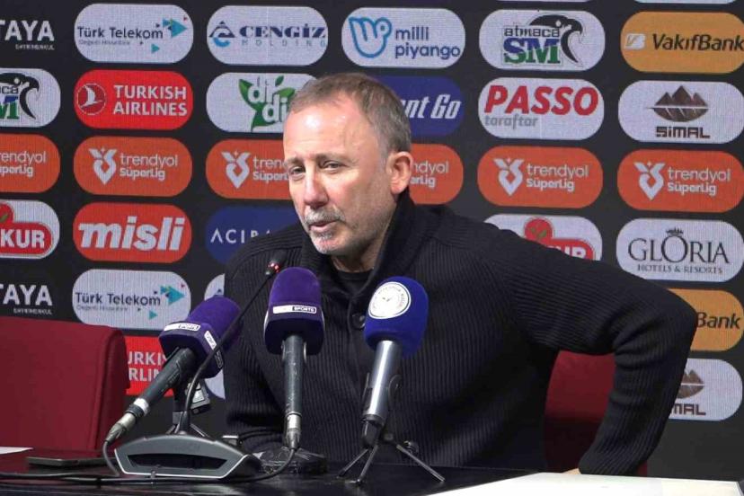 Sergen Yalçın: "Başımıza son iki maçta gelmedik şey kalmadı"