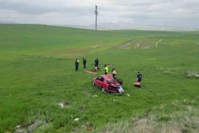Sivas’ta 86 yaşındaki sürücü kazada hayatını kaybetti