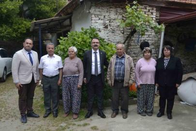 Sultanhisar protokolü şehit ailelerini unutmadı