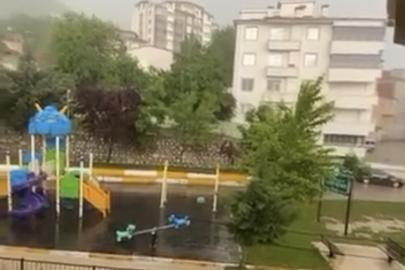Taşkın uyarısı yapılan Tokat’ta yağmur etkili oldu