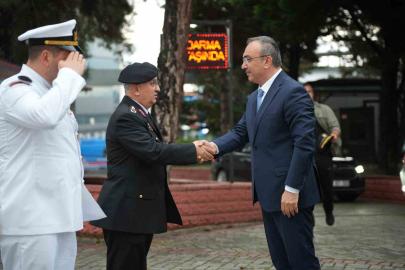 Tekirdağ Valisi Soytürk, jandarma personeliyle bayramlaştı