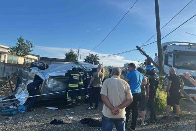 Tekirdağ’da midibüs ile panelvan çarpıştı: 1 ölü, 8 yaralı