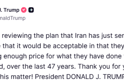 Trump’tan İran’ın son teklifiyle ilgili açıklama: "Kabul edilebilir olacağını düşünemiyorum"