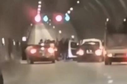 Tünelde düğün konvoyu ve kutlamasına 720 bin TL’lik rekor ceza
