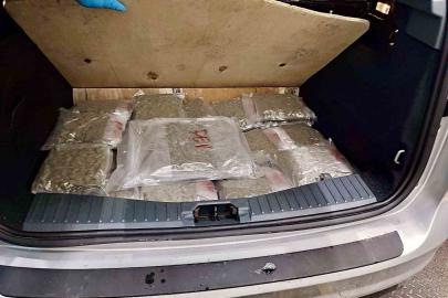 Türkiye’ye sokulmak istenen 31 kilo esrar sınırda ele geçirildi