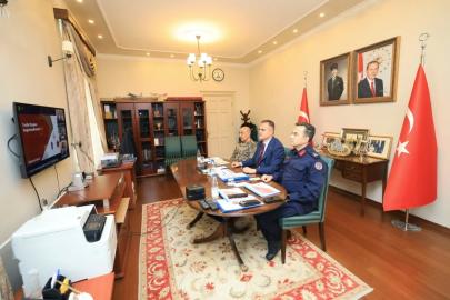 Vali Akbıyık trafik toplantısına katıldı