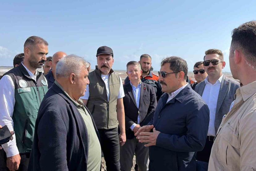 Vali Masatlı afet bölgesinde incelemelerde bulundu