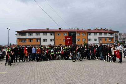 Vezirköprü’de motosiklet korteji