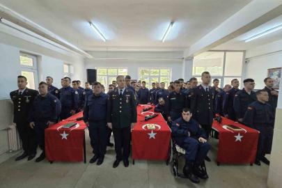Yozgat’ta 21 özel genç bir günlüğüne asker oldu
