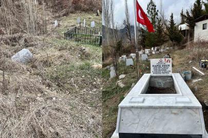 Artvin’de şehit mezarları yenilenerek bakıma alındı