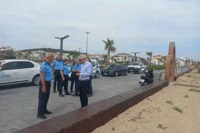 Balıkesir'de Sarımsaklı Plajında sıkı denetim
