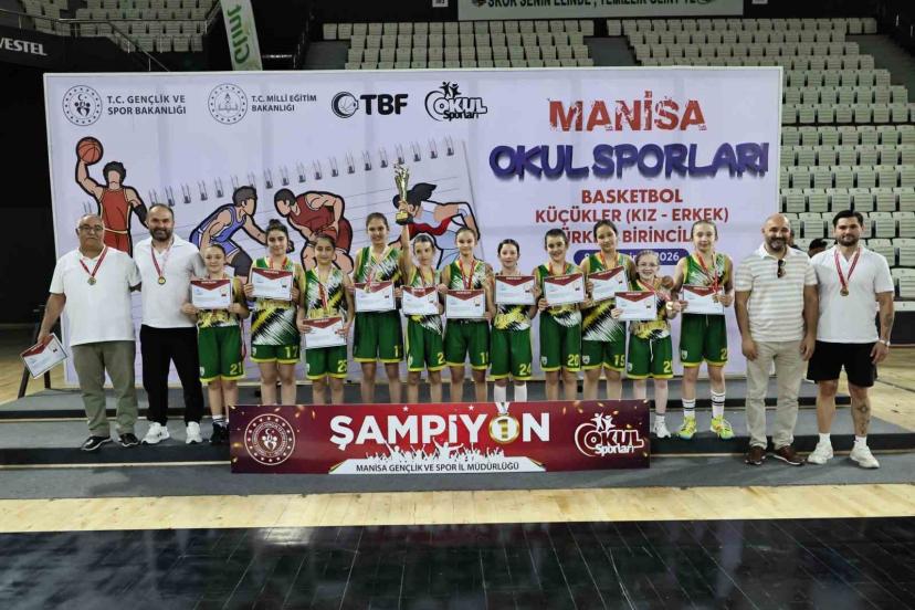 Basketbolun geleceği Manisa’da parladı