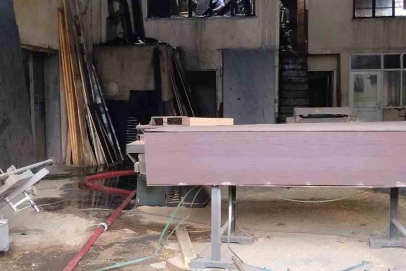 Beypazarı’nda iş yerinde çıkan yangın söndürüldü